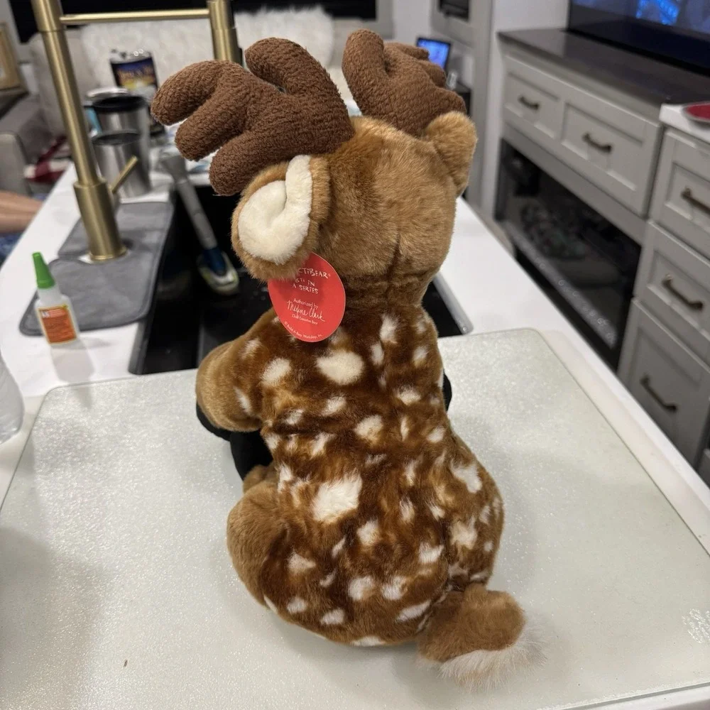 2003 Reindeer Holiday Build a Bear Plush BAB Spotted Limited Edition - Picture 5 of 14